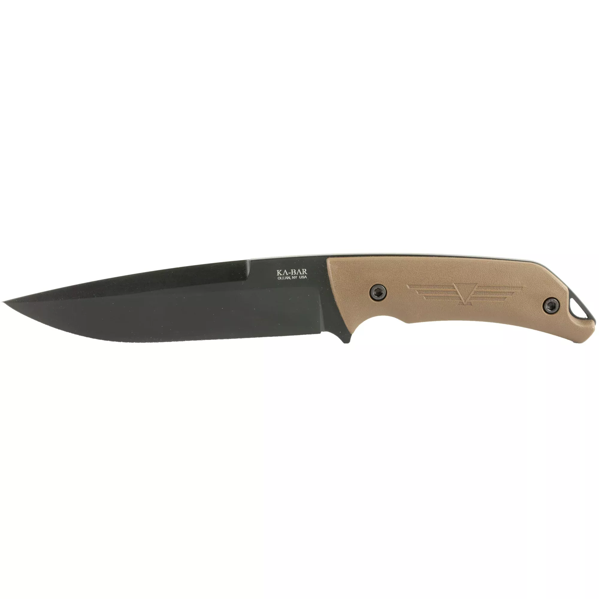 KA-BAR Turok Fixed 6.25 in Blade Coyote Polymer Handle