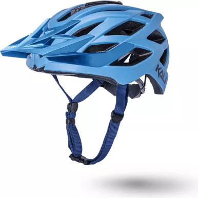 KALI PROTECTIVES Lunati Solid Matte Thunder Blue/Navy Bike Helmet (022112113)