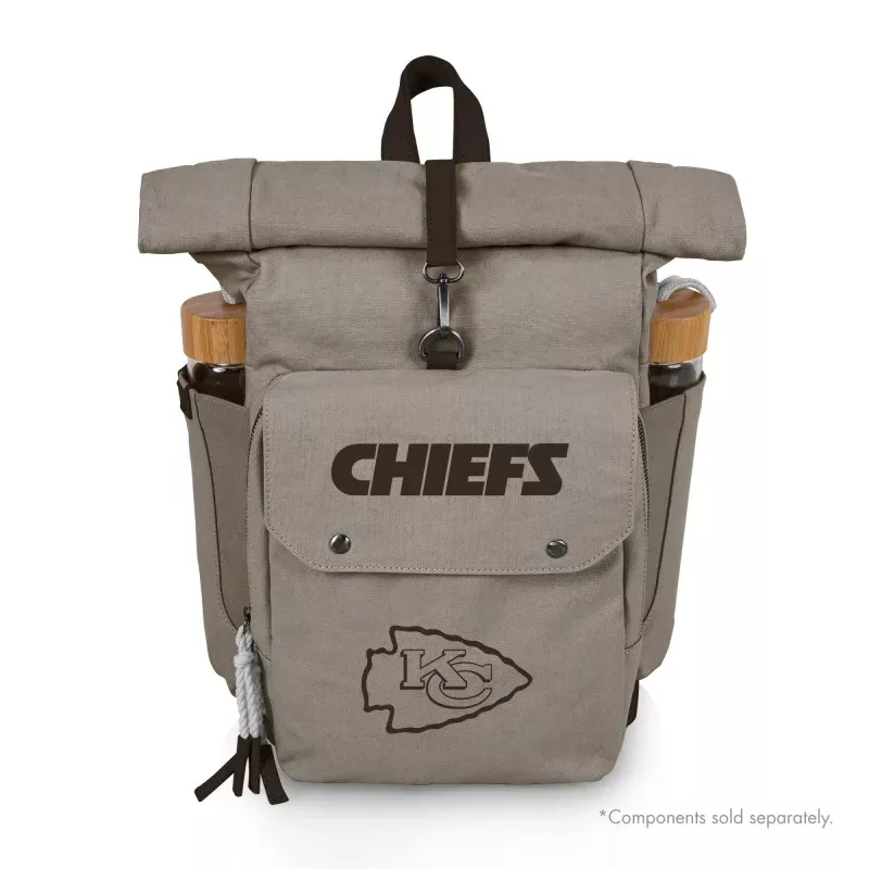 Kansas City Chiefs – Carmel Roll Top Picnic Backpack Cooler