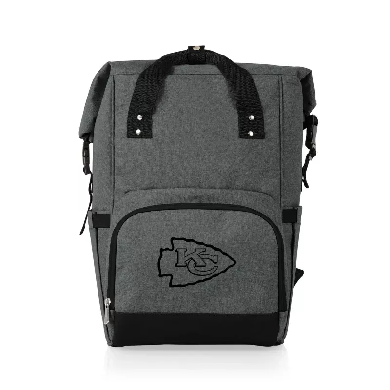Kansas City Chiefs – On The Go Roll-Top Backpack Cooler