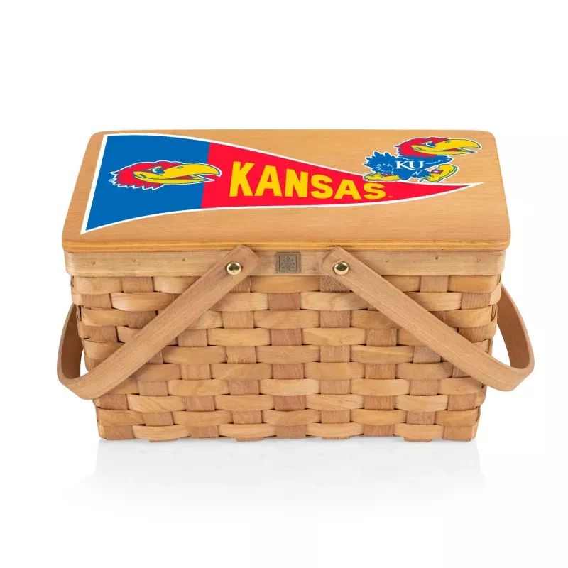 Kansas Jayhawks – Poppy Personal Picnic Basket