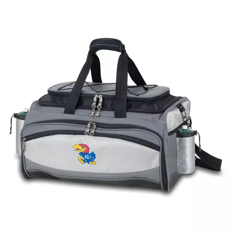 Kansas Jayhawks – Vulcan Portable Propane Grill & Cooler Tote