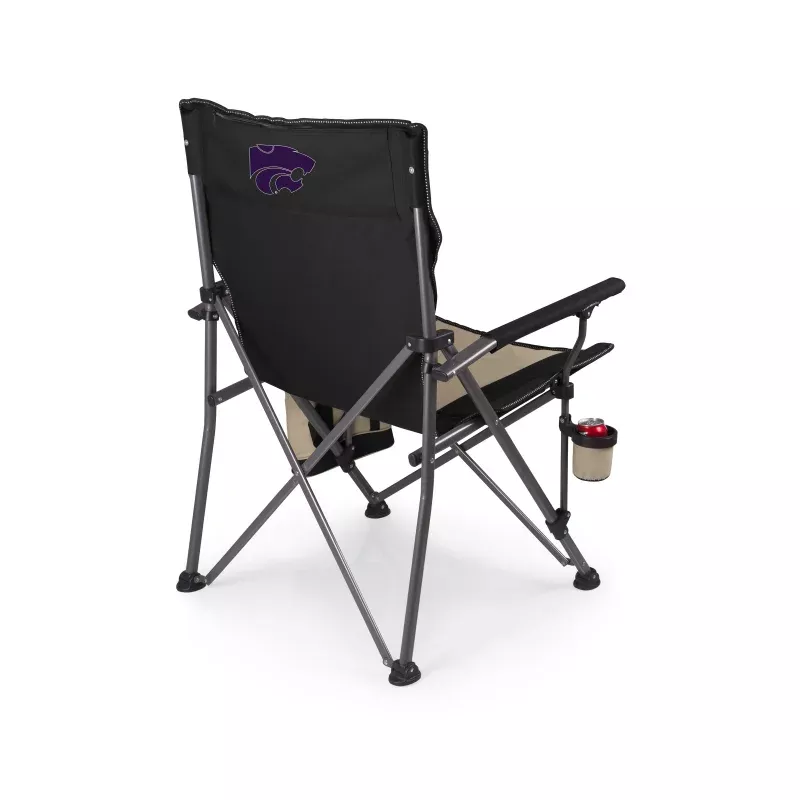 Kansas State Wildcats – Big Bear XXL Camping Chair with Cooler