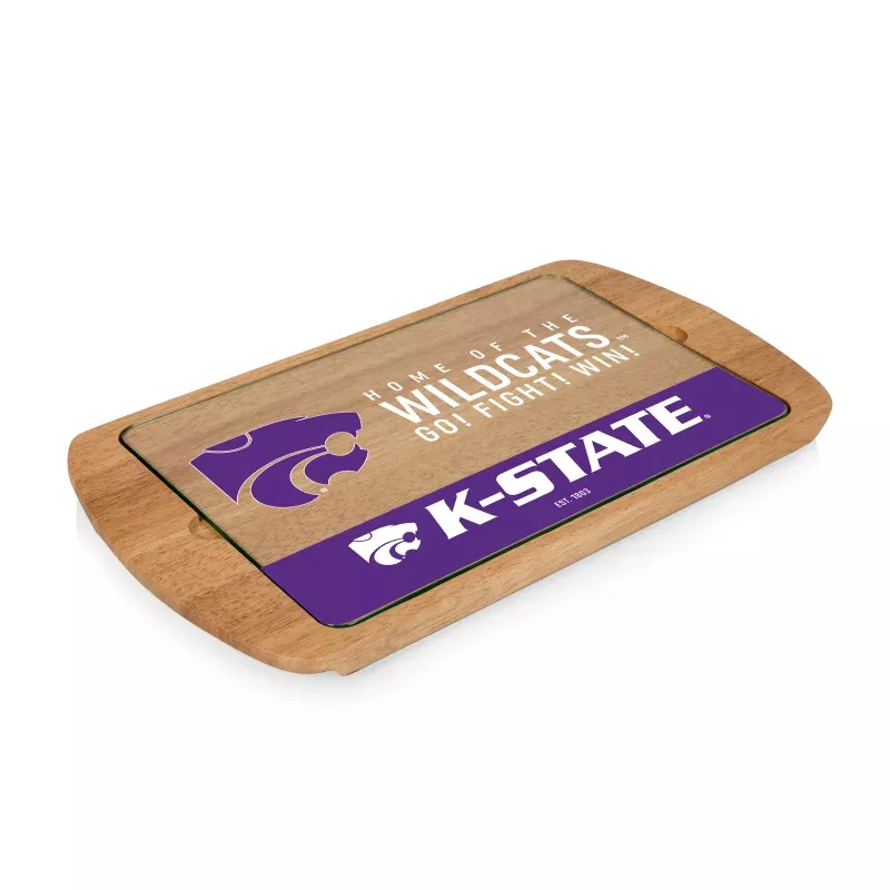 Kansas State Wildcats – Billboard Glass Top Serving Tray