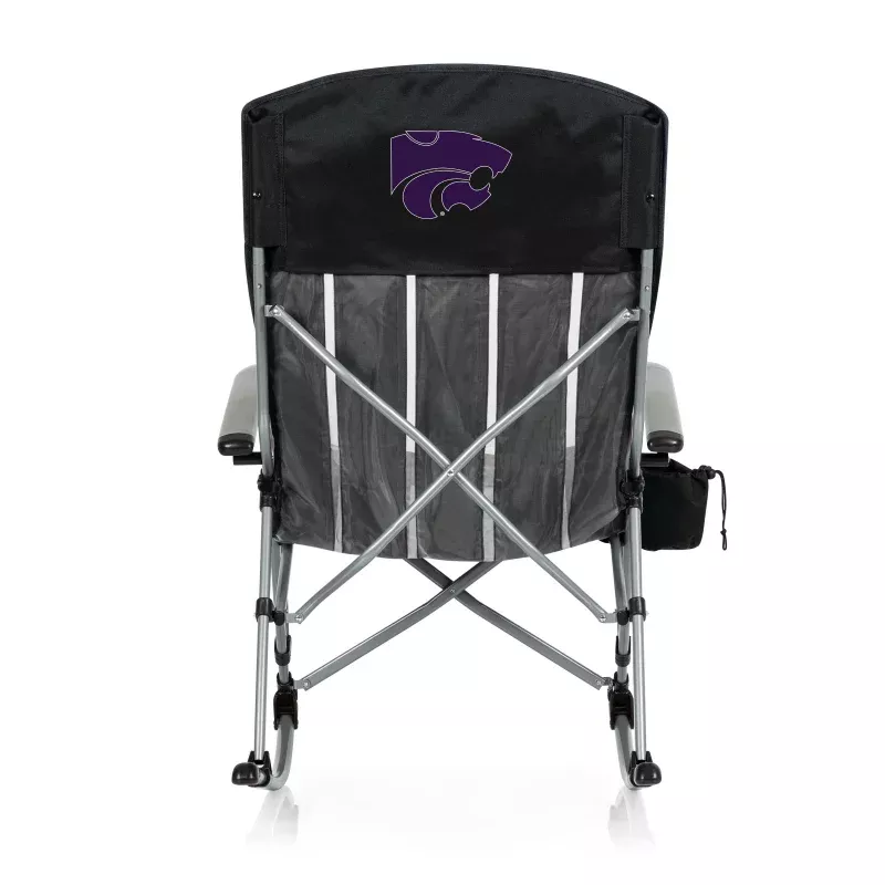 Kansas State Wildcats – Outdoor Rocking Camp Chair
