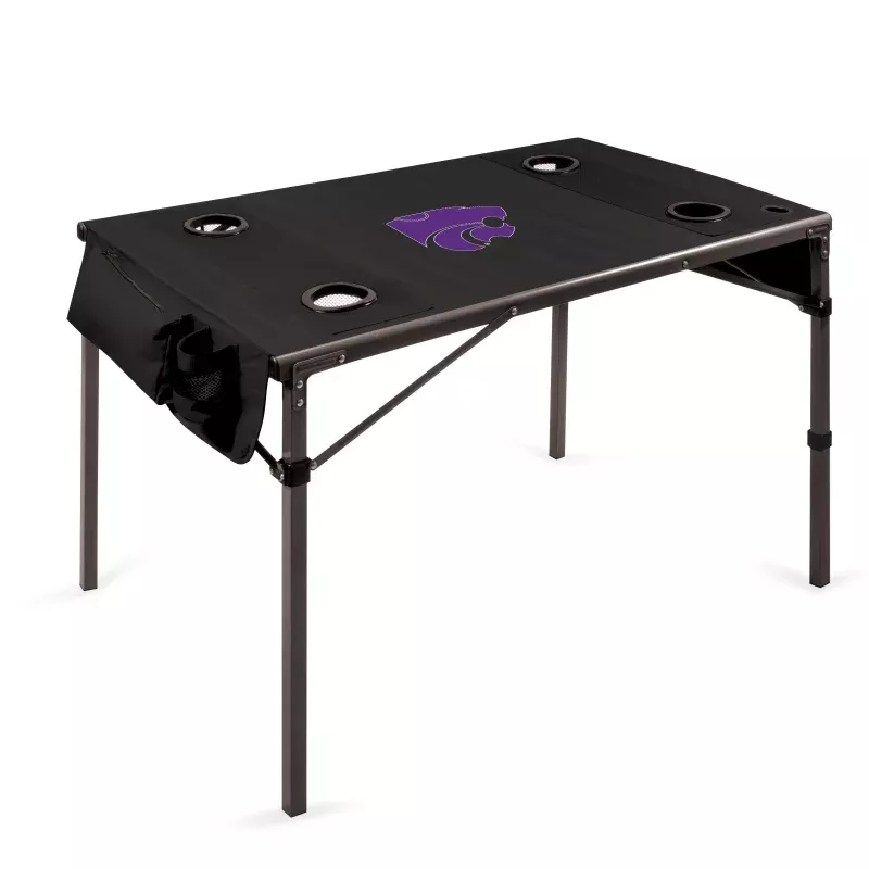 Kansas State Wildcats – Travel Table Portable Folding Table