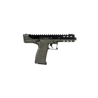 Kel-Tec CP33GRN CP33 22 LR 33+1 5.50" Black Ported/Threaded Barrel, Serrated/Optic Ready Slide, Green Polymer w/Picatinny Rail Frame, Black Polymer Grip Ambidextrous