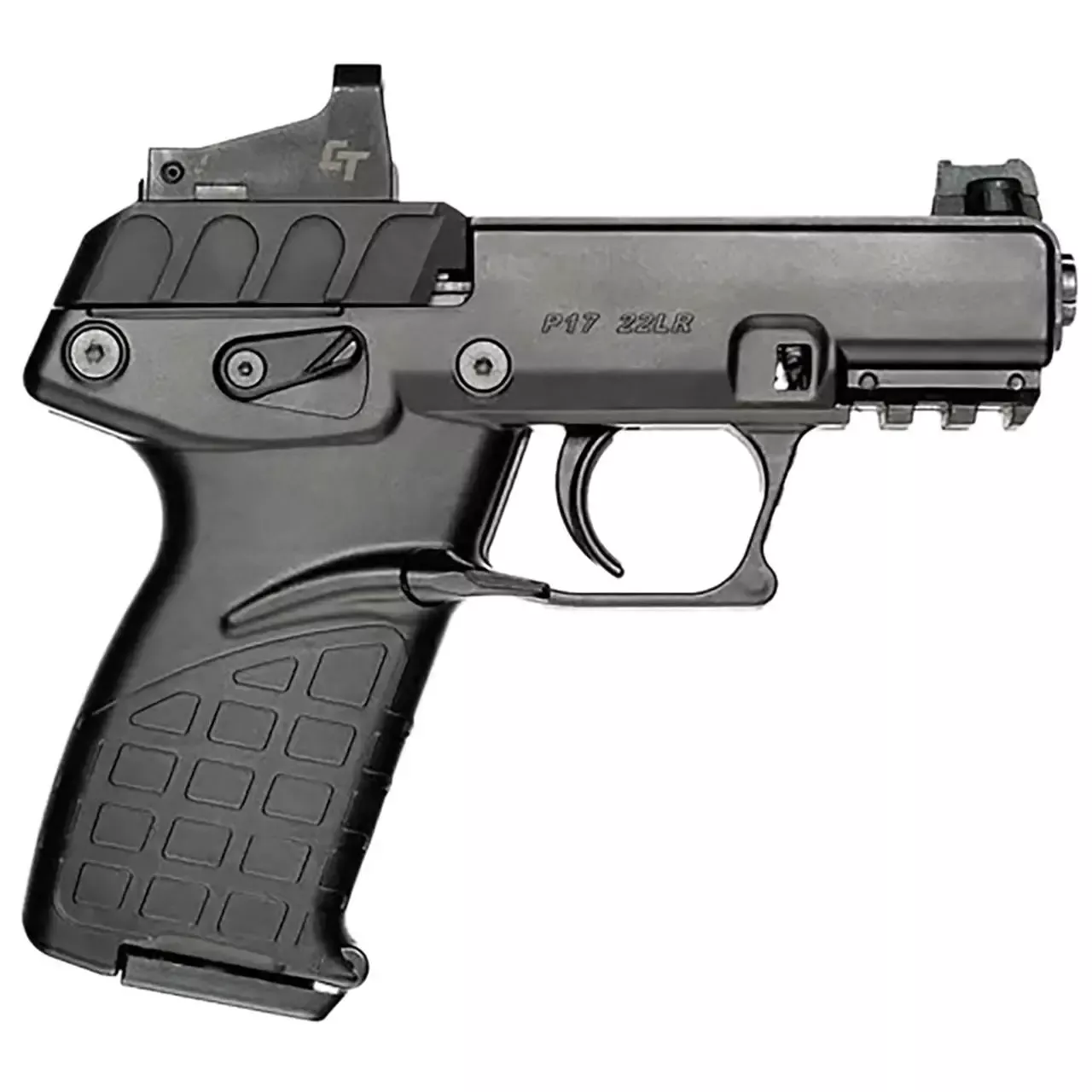 Kel-Tec P17 22 LR Pistol 3.80" Black P17BBLKRD