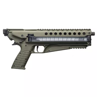 Kel-Tec P50GRN P50 5.7x28mm 9.60" 50+1 (2), Green, Polymer Frame, Fiber Optic Sight