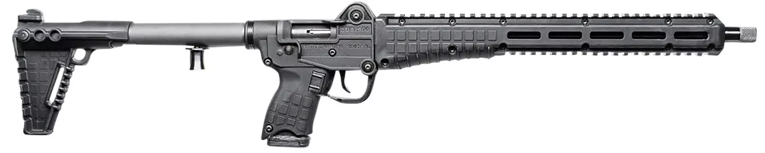 Kel-Tec SUB2000 Gen3 9mm Luger Tactical Rifle 16.15" Black SUB2K9GLKBLK