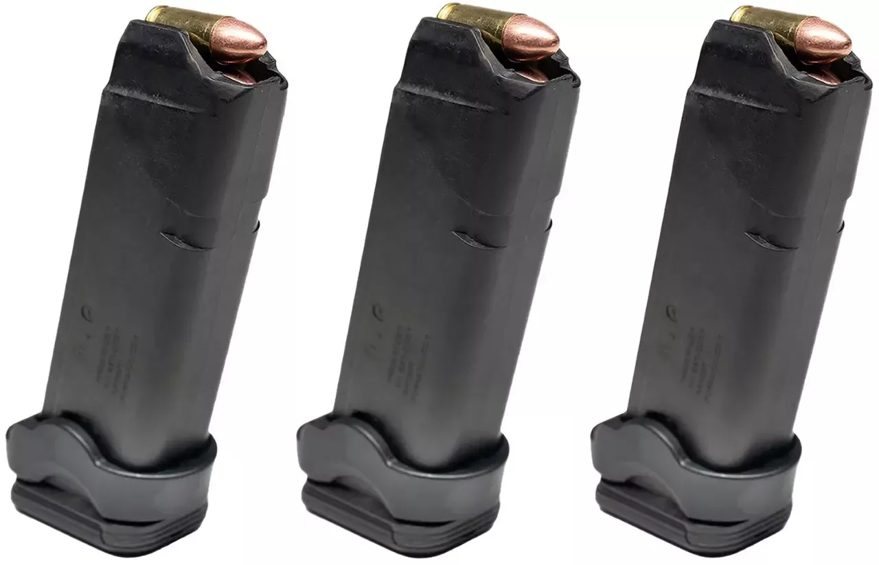 Kel-Tec SUB2000 Glock 17 Gen3 Magazine Sleeve 3 Pack Black S2K2213