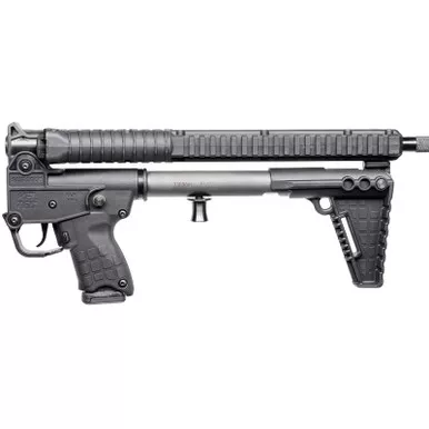 Kel-Tec SUB2K9GLKBLK10 SUB2000 Gen3 9mm Luger 10+1 16.15" Black Steel Threaded Barrel, Black Picatinny Rail Aluminum Receiver, M-LOK Handguard, Black Synthetic Folding Stock, Black Polymer Grip