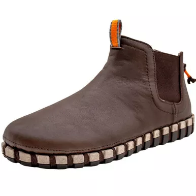KENGOS Women's Rio Cafe Leather Chukka Boots (KW1005L-CAFE)