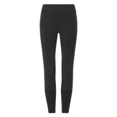 KERRITS Kid's Sit Tight Wind Pro Knee Patch Black Riding Tights (60540BLK)