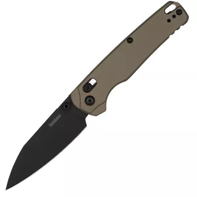 Kershaw BEL AIR XL FDE M4 Folding 3.4" Black PVD Finish Blade