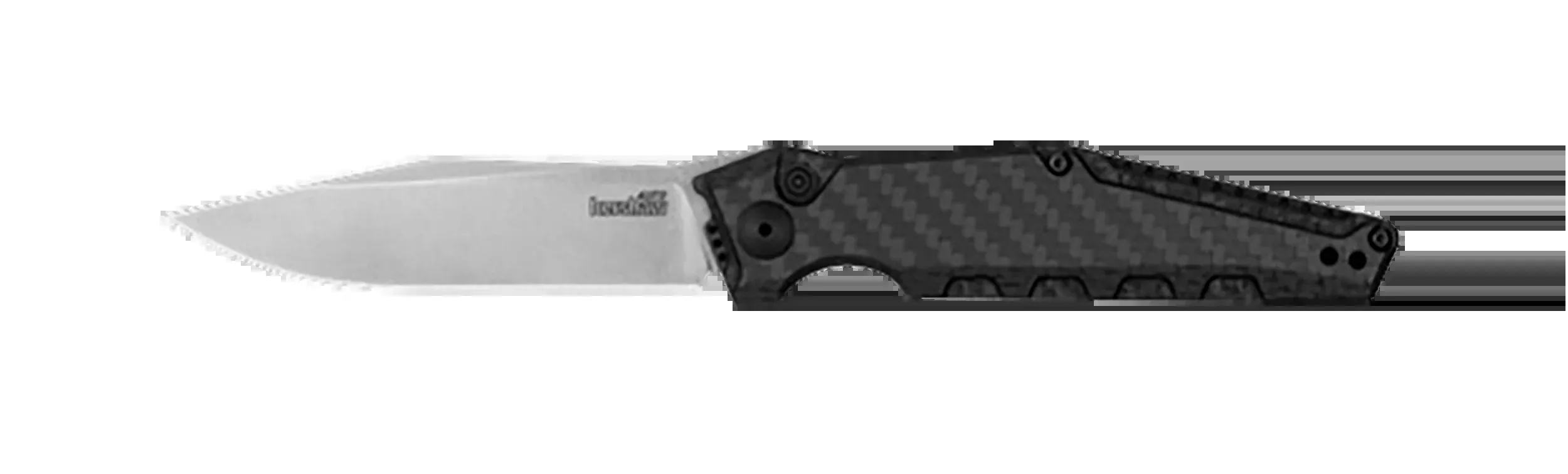 Kershaw Launch, Ker 7900cfLaunch 7Alum Blk Cf Blk/mag Cut