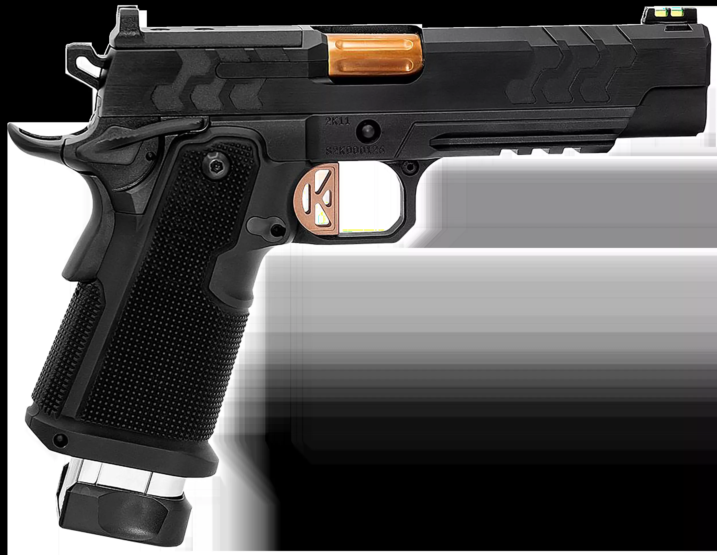 Kimber 2K11 45 ACP Pistol 17+1 5″ Coyote PVD Fluted Barrel 3500050