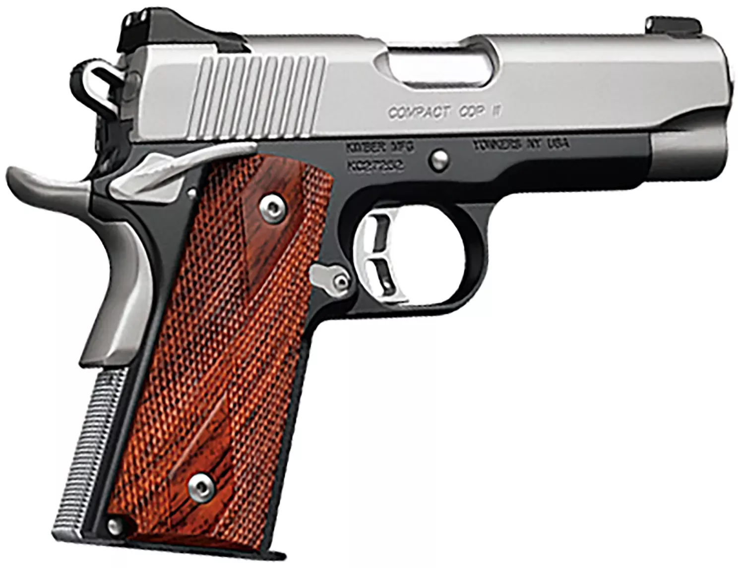Kimber Custom CDP II (CA) 45 ACP Pistol 5″ Laminated Gray/Black 3200018CA