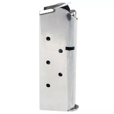 Kimber Mfg, Inc 1000173A 7rd Compact 45 ACP Silver Stainless Steel