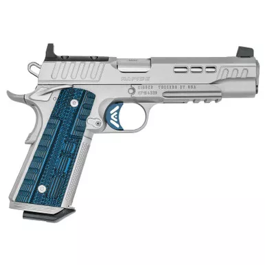 Kimber Mfg.,inc 3000454 Rapide ICE OR 45 ACP 8+1 5" Stepped Cocking Serrations Stainless Steel Slide G-10 Grip