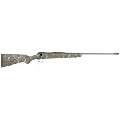 Kimber Mfg, Inc 3700820 Hunter Pro Desolve 308 Win 3+1 22" Satin Match Grade Barrel, Satin Stainless Steel Receiver, Desolve Blak Fixed Polymer Stock, Bipod