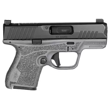 Kimber Mfg.,inc 3800023 R7 Mako OR Bundle 9mm 10+1 3.37" FNC Stainless Steel Slide Molded Stippling Gray