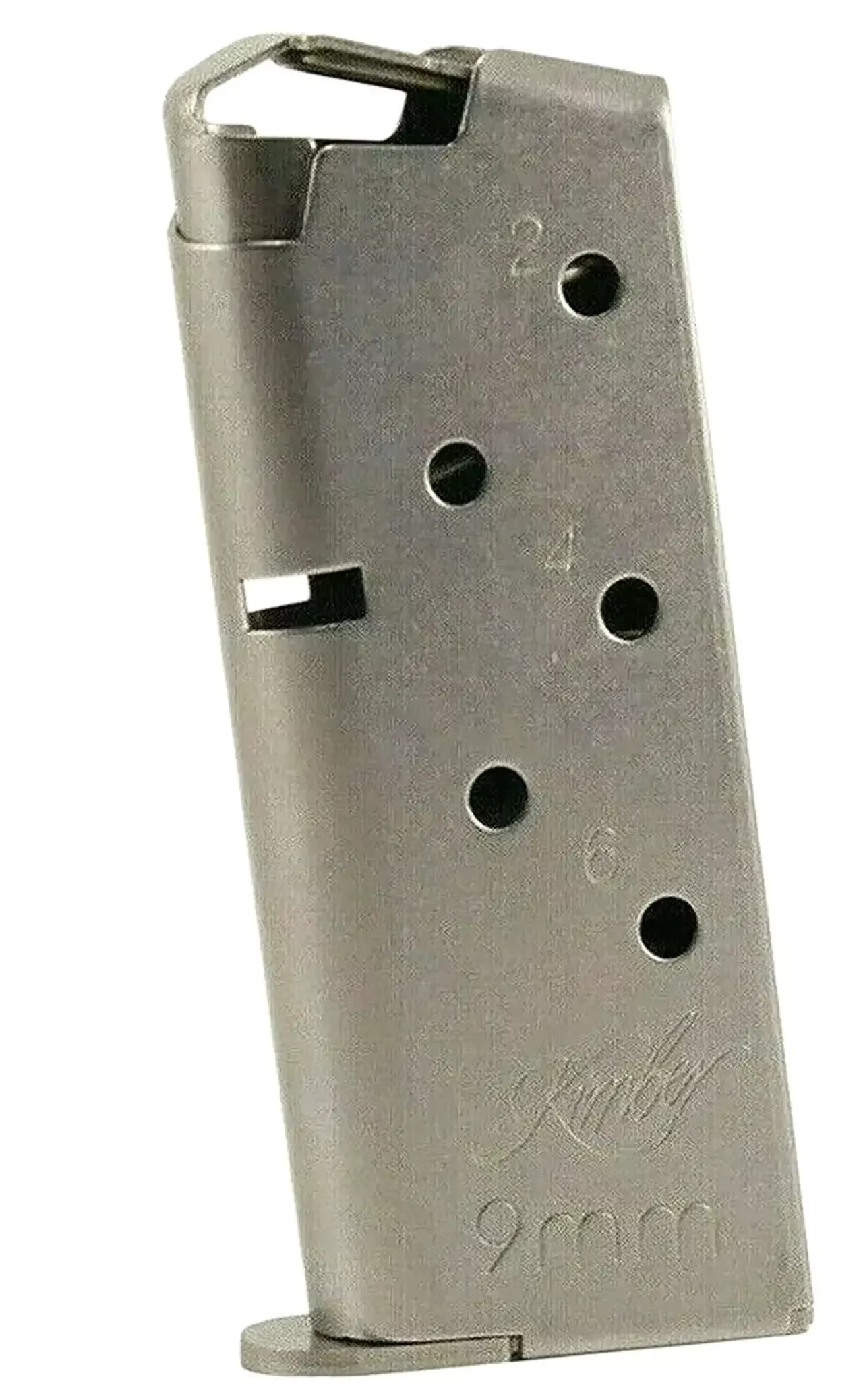 Kimber Mfg, Inc Micro 9 9mm Luger 6rd Silver Stainless Steel 1200846A