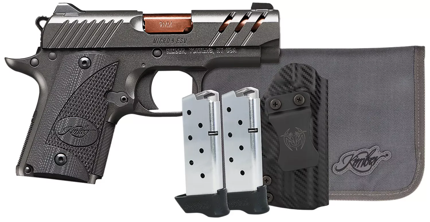 Kimber Mfg, Inc Micro 9 Bundle 9mm Luger Pistol 7+1 3.15" 3300254