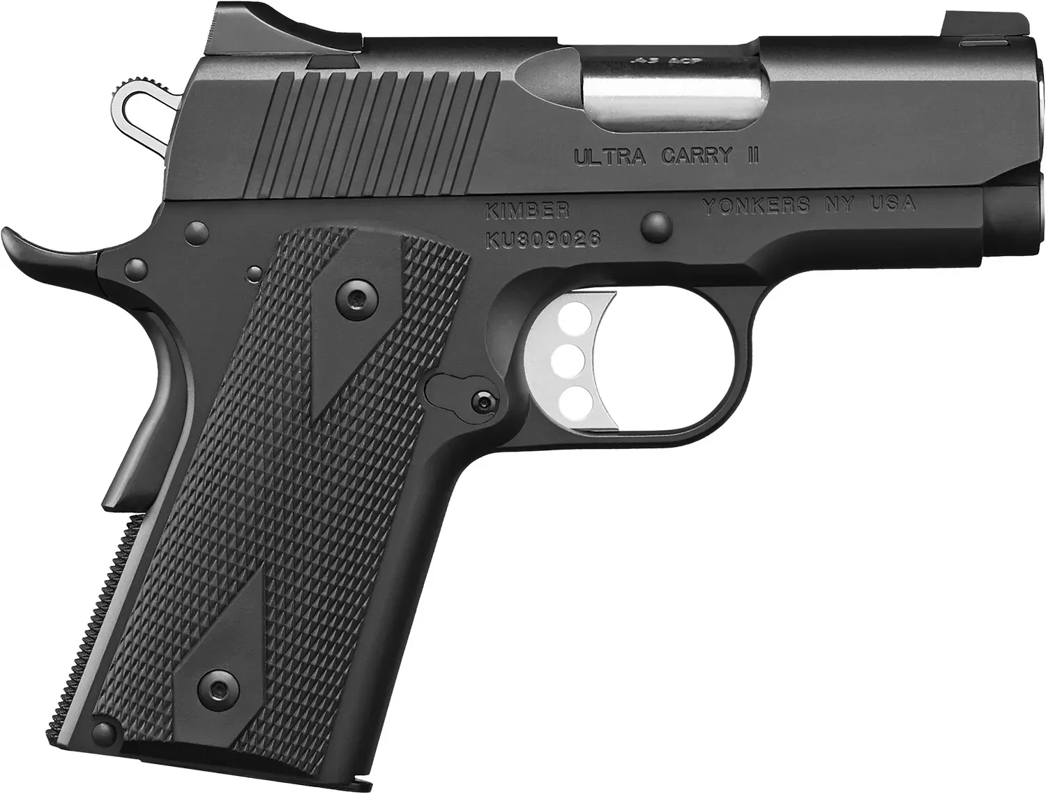 Kimber Ultra Carry II (CA) 45 ACP Pistol 3″ Matte Black 3200061CA