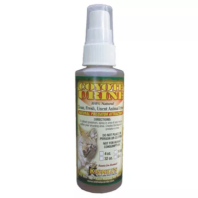 Kishel's UCY4 Coyote Urine, 4 Ounces, White