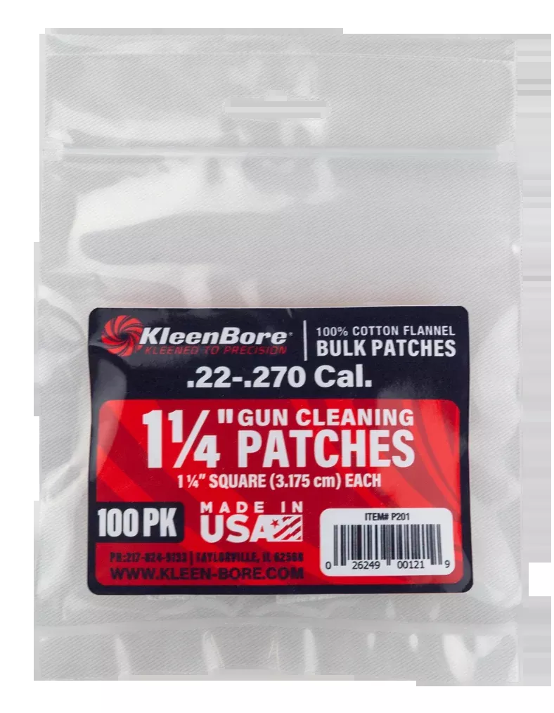 Kleen-bore Super Shooter, Kln P2011 1/4" .22-.270 Caliber (100pk)
