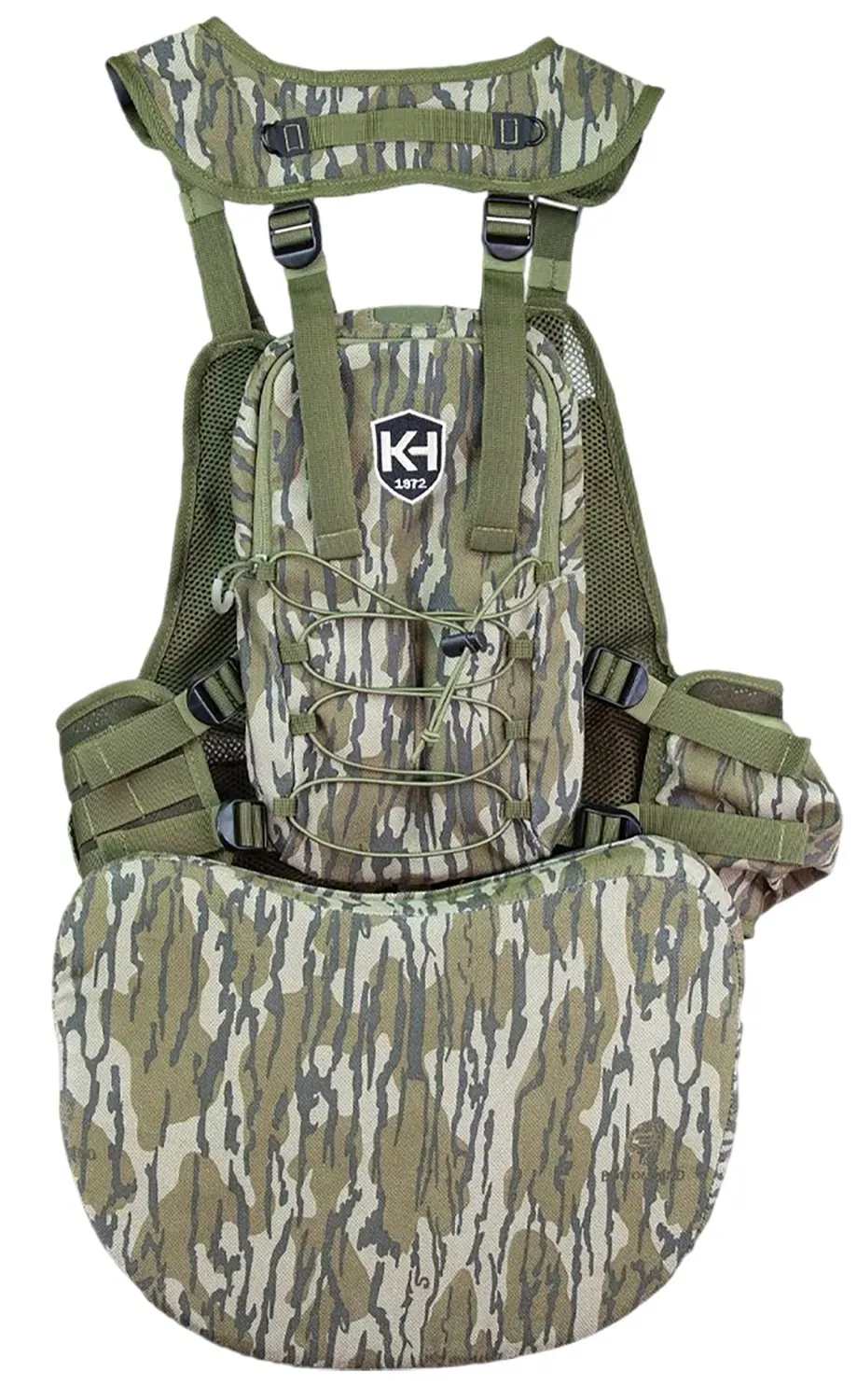Knight & Hale Run-N-Gun Turkey Vest Mossy Oak Bottomland KHT0105