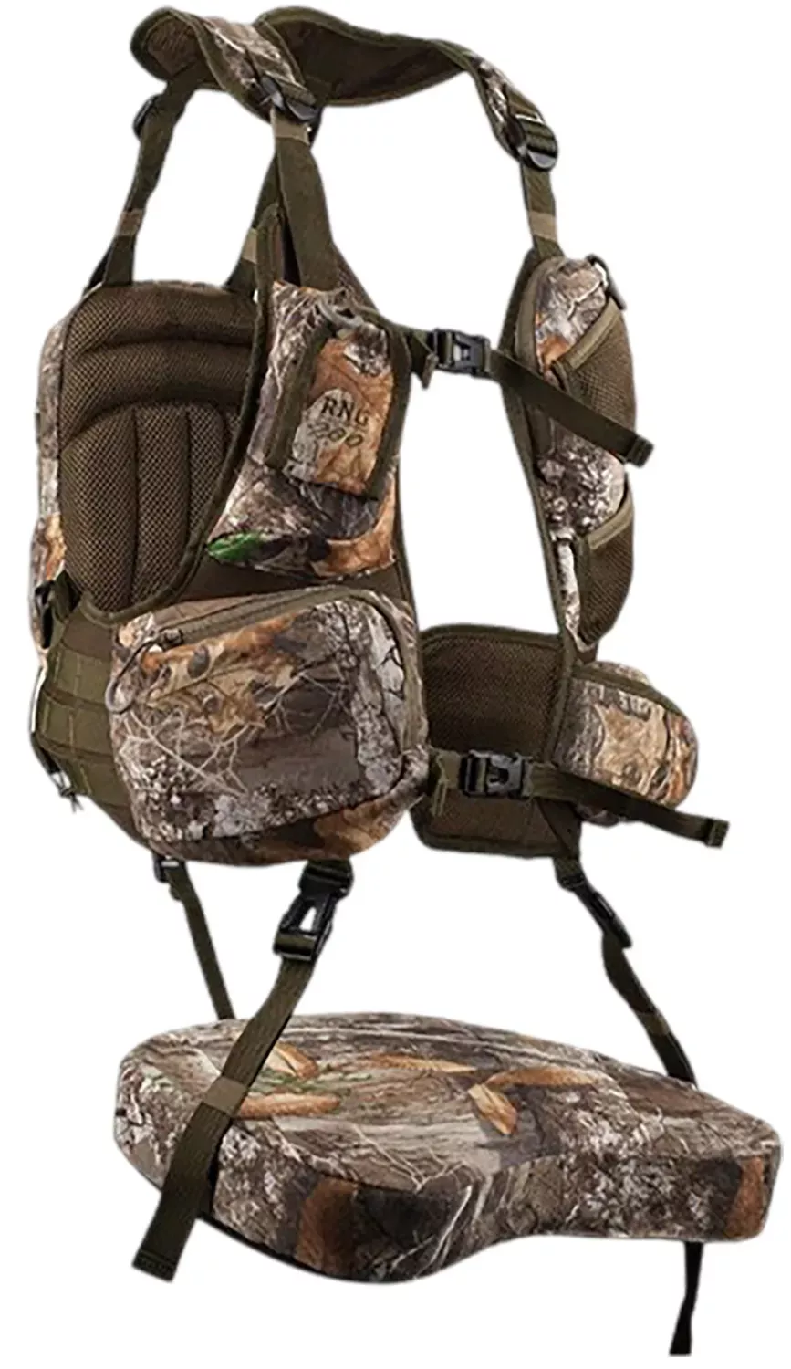 Knight & Hale Run N Gun Turkey Vest Realtree Edge KHT0065
