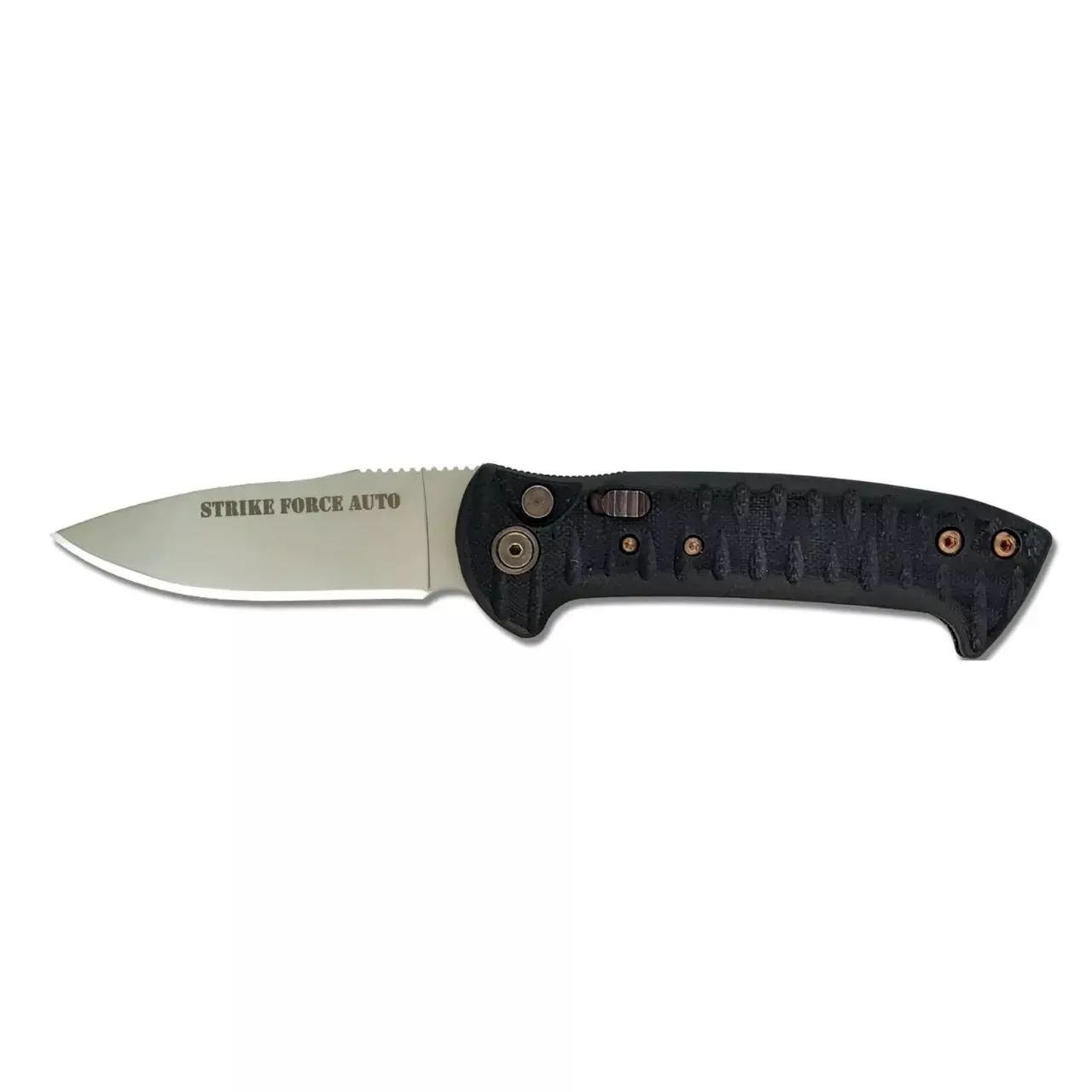 Knives of Alaska Strike Force Automatic Folding Knife-Black