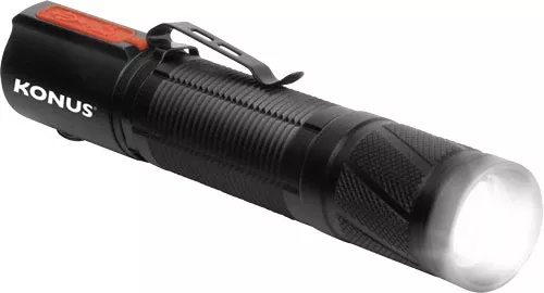 Konus Rechargeable Flashlight - 1200 Lumen 4 Modes