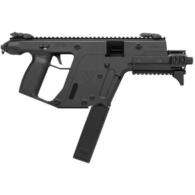 Kriss USA KV10PBL30 Vector SDP Enhanced G2 10mm Auto 33+1 6.50″ Black Nitride Threaded Barrel, Black Picatinny Rail Top & Bottom, MK5M Modular Rail