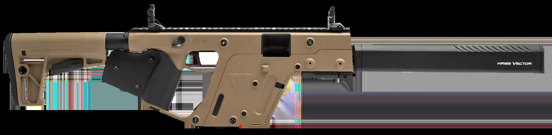 Kriss USA Vector Gen II CRB 45 ACP Rifle 16" FDE KV45CFD22