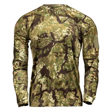 Kryptek Valhalla Long Sleeve Crew Shirt, Obskura Transitional Camo