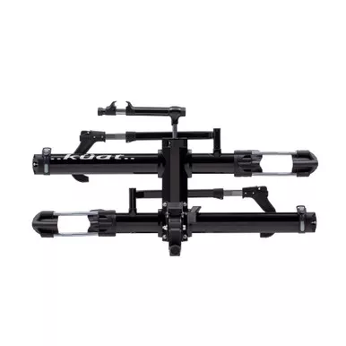 KUAT NV 2.0 - 2" - 2-Bike Rack - Black Metallic and Gray Anodize (NV22B)