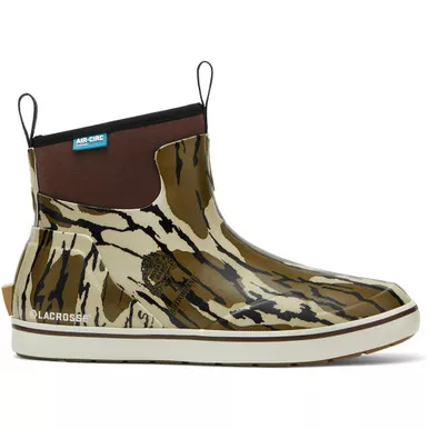 LaCrosse Alpha Deck Boots, Mossy Oak Bottomlands Camo