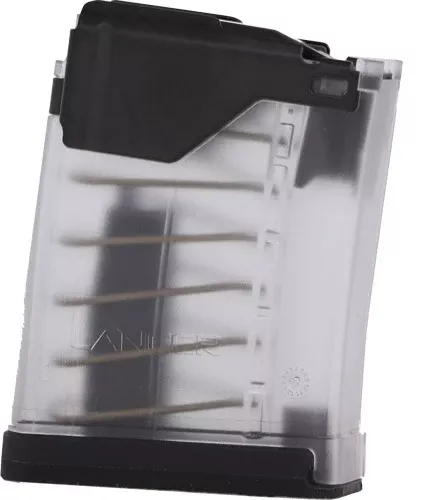 Lancer Magazine L5awm Ar-15 – 5.56×45 5rd Translucent Clear