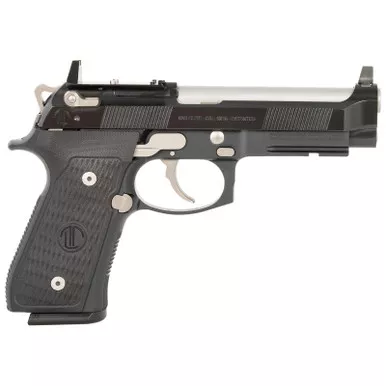 Langdon Tactical Tech LTT92ETJNRR Beretta 92 Elite 9mm Luger 18+1 4.70″ Stainless Steel Barrel, Black Optic Cut/Serrated Steel Slide, Black Cerakote Frame w/Picatinny Rail, Black VZ G10 Grip