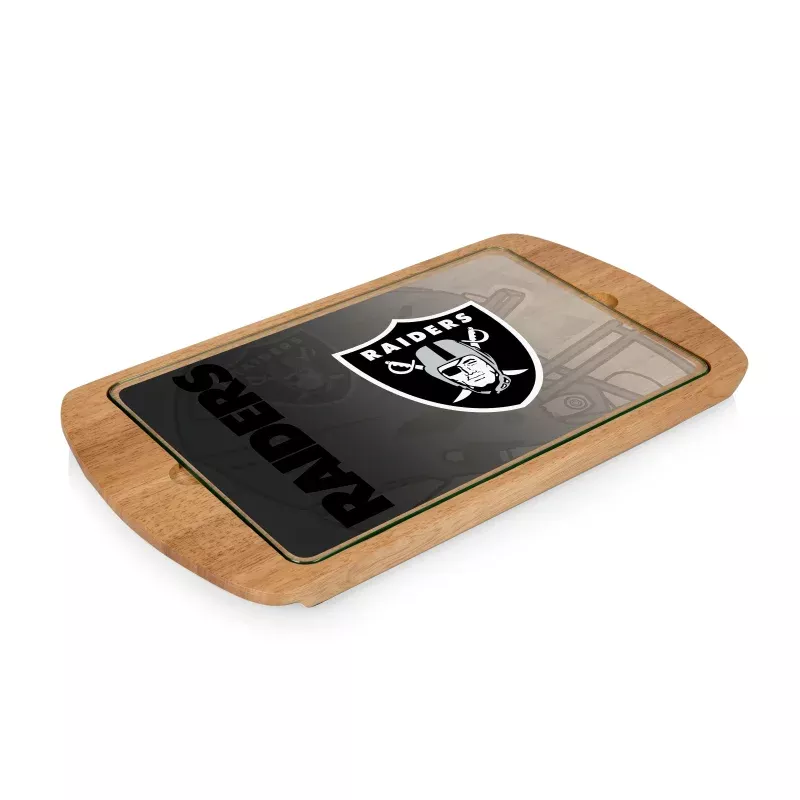 Las Vegas Raiders – Billboard Glass Top Serving Tray