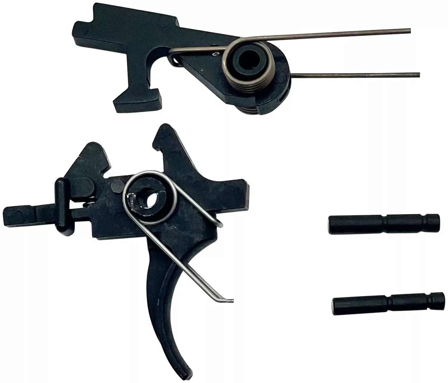 LBE Unlimited Replacement Trigger Two-Stage Group Curved Adj AR-15