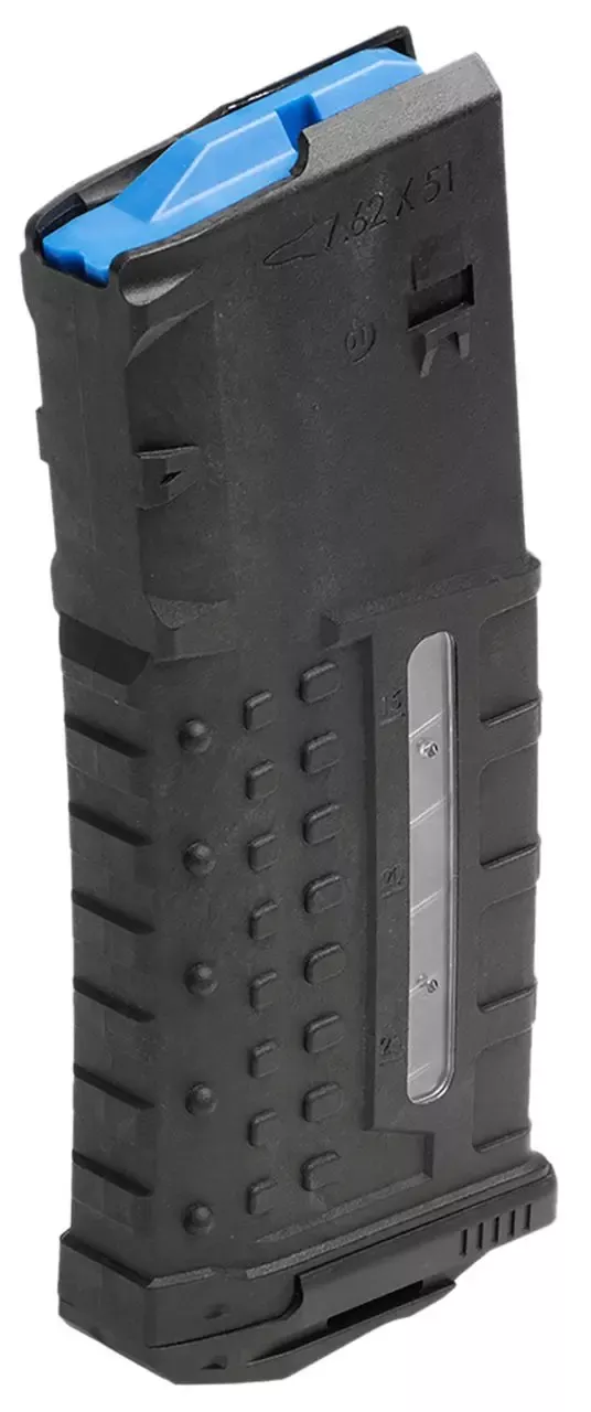Leapers .308 Winchester 25rd Windowed Magazine Black Polymer/Steel RBTDM25