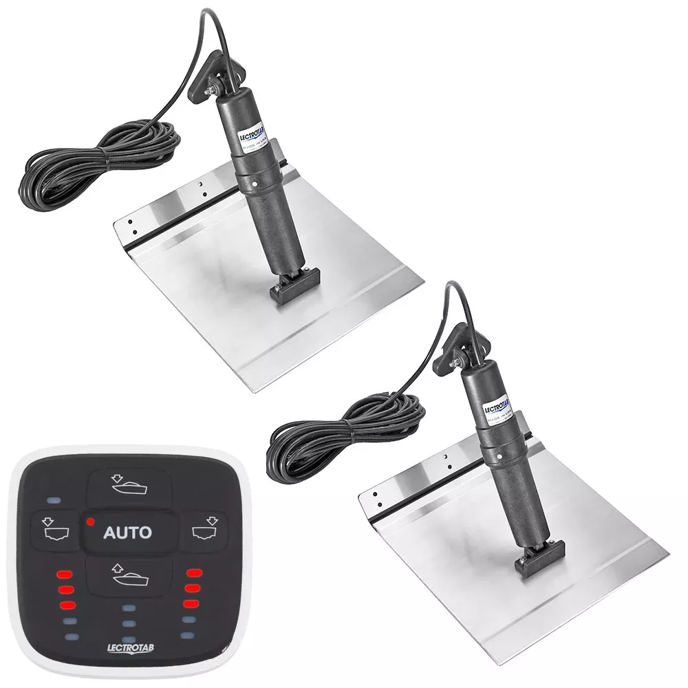 Lectrotab XKA Aluminum Alloy Trim Tab Kit w/ALC-1 Control – 9 x 12