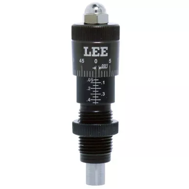 Lee Precision 92140 Micrometer Factory Crimp Adapter Black/Clear 38 Special Pistol Firearm