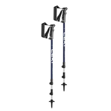 LEKI Journey Lite 100-135cm Standard Cloud Burst/White Trekking Poles (65621861S)