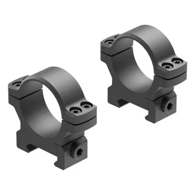 Leupold BackCountry Cross-Slot 30mm Low Rings Matte Black