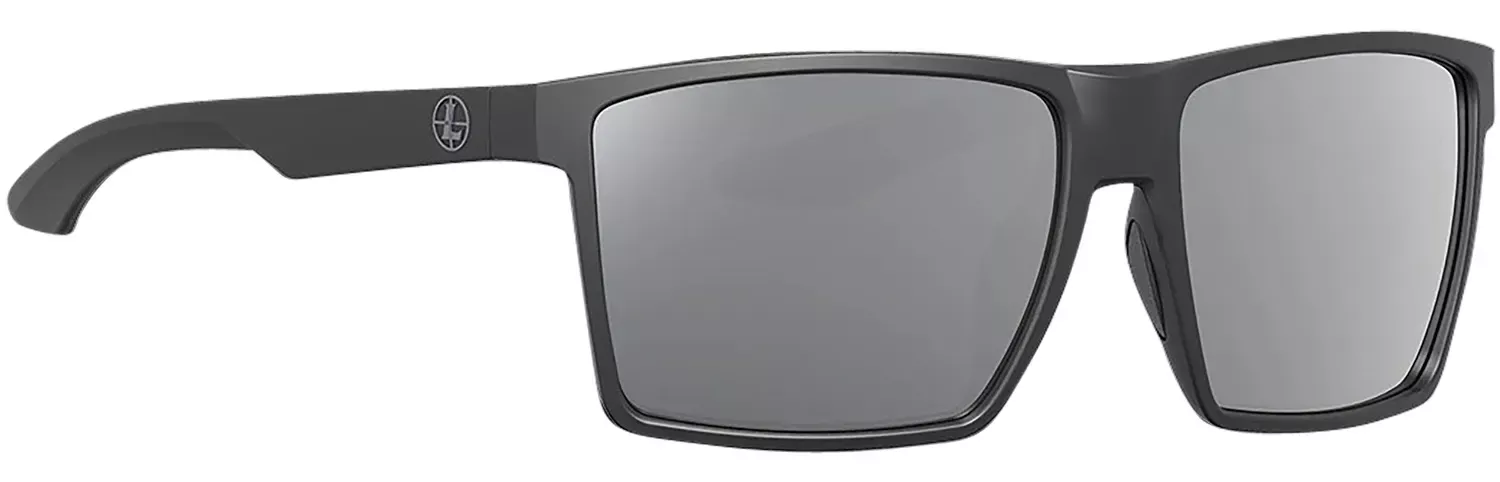 Leupold Performance Wear Desoto Shatter Proof Polarized Shadow Gray Flash Lens, Matte Black Frame, No-Slip Bridge